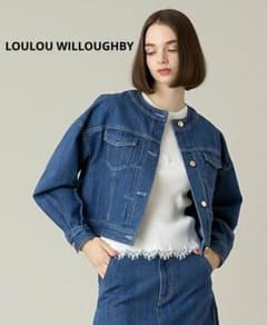 LOULOU WILLOUGHBY デニムパフィブルゾン 2 完売 美品✨LOULOU WILLOUGHBY デニムパフィブルゾン ブルー 2 - メルカリ