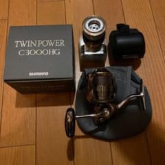 シマノ　11ツインパワーc3000hg  夢屋　スプールs-4のサムネイル