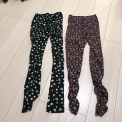‼️‼️rk☆様、専用‼️‼️レギンス パンツ140cm  2枚セットのサムネイル