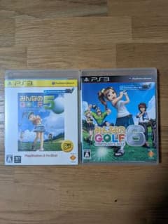 PS3 ソフト みんなのGOLF 5 & 6 セットのサムネイル