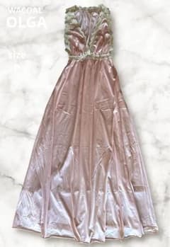 ワコール OLGAヴィンテージ　ランジェリー　ロングドレス　ネグリジェ　レース ワコール OLGAヴィンテージ ランジェリー ロングドレス