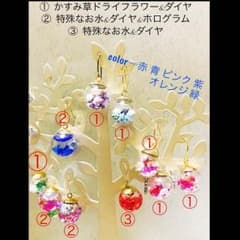 オーダー受付中❤️ガラスドームピアス❤️のサムネイル