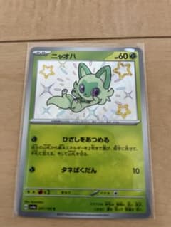 ポケモンカード　ニャオハのサムネイル