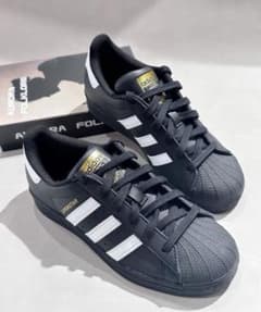 adidas Superstar ブラック/ホワイトのサムネイル