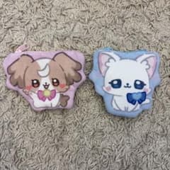 ぷちきゅあ　こむぎ&ユキ　ミニサイズポーチのサムネイル