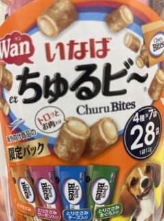 犬用　いなば　ちゅるビー　8本セット（4種各２本）のサムネイル