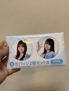 日向坂46くじ 缶バッジ2個セット賞のサムネイル