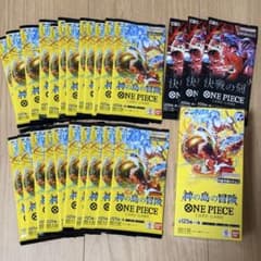 ONE PIECE カード 神の島の冒険 決戦の刻 サーチ済み 未開封パック