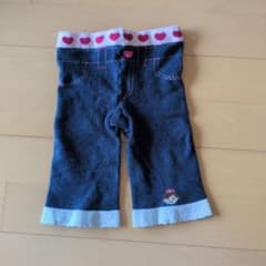 MIKI HOUSE デニム風レギンス 100cmのサムネイル