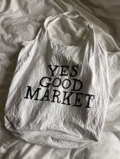 YES GOOD MARKET エコバッグ ホワイト　人気のサムネイル