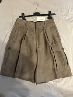 25ss Dries Van Noten リネンウール カーゴショーツ - メルカリ
