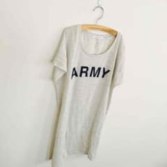 ローリーズファーム Tシャツ ワンピ ARMYのサムネイル