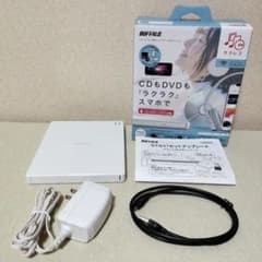 BUFFALO ラクレコ RR-PW2 ホワイトDVD再生対応 Wi-Fiモデル - メルカリ