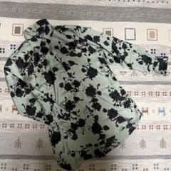 ZARA 花柄 長袖シャツ ブラウス Sのサムネイル