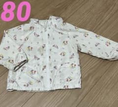 Floral pattern windbreaker 80cm outerwear baby girl