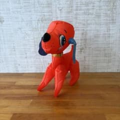 【アンティーク】昭和レトロ 空ビ 人形 赤色の犬 ビニール人形 当時物 古雑貨 アンティーク】昭和レトロ 空ビ 人形 赤色の犬 ビニール人形 当時物 古