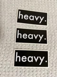 heavy. ステッカー 3枚セットのサムネイル