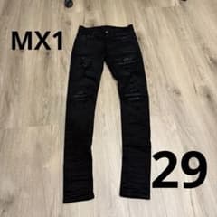 国内正規】AMIRI MX1 29 アミリ ブラック スキニー 蛇腹 - メルカリ