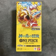 神の島の冒険 1BOX テープカット ワンピースカードゲーム - メルカリ