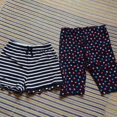 ショートパンツ 女の子 ２点セットのサムネイル