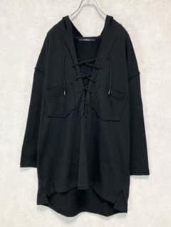 LIMI feu Cotton Hoodie 黒2 - メルカリ