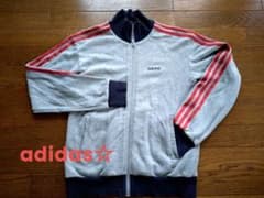 【adidas】アディダス　トラックジャケット　00sのサムネイル