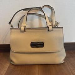 GUCCIレディースバンブーショルダーバックのサムネイル