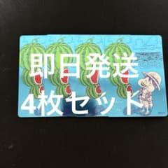 ONE PIECE ナツコミ メタリックカード 4枚セット おまけ付き - メルカリ