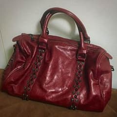 ドクロ レザー バッグのサムネイル