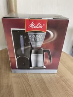 未使用】Melitta（メリタ） コーヒーメーカー アロマサーモ ステンレス
