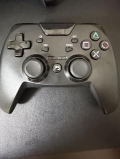 PS4/PS3/PC対応 シンプルコントローラー ターボ ブラック動作確認済みのサムネイル