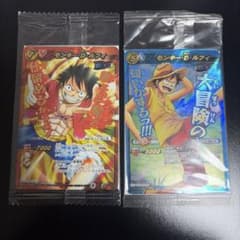 ワンピース ミラバト ミラクルバトル プロモ ルフィ 未開封2枚セット