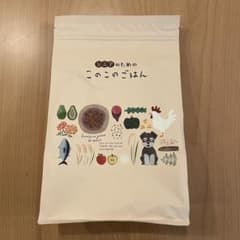 シニアのためのこのこのごはん ドッグフード 1kgのサムネイル