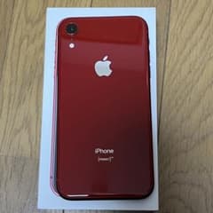 iPhone XR レッド 64 GB SiMフリー 箱付きのサムネイル