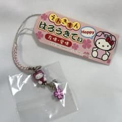 ハローキティ 根付 ストラップ 友情・愛情 2007 ぶた 激レア レトロ