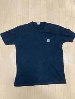 Carhartt ポケットTシャツ ネイビーのサムネイル