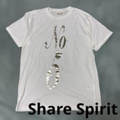 Share Spirit No.5 メタリックプリント Tシャツ y2k モード - メルカリ