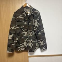 Carhartt カモフラージュ ミリタリージャケット XL - メルカリ