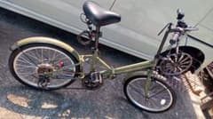 6段変速 20インチ 折りたたみ自転車 使用少　相模原、直接お渡し可能な方のみ 6段変速 20インチ 折りたたみ自転車 使用少 相模原、直接お渡し可能な