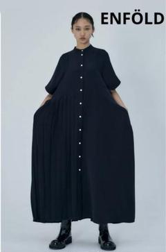 2024SS 美品 ENFOLD ASYMMETRY PLEATS DRESS - メルカリ