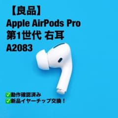 良品】Apple AirPods Pro 第1世代 右耳 A2083 - メルカリ