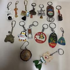 昭和レトロ】ご当地キーホルダー まとめ売り 観光地 お土産 当時物