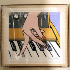 江口寿史 ポップアート ピアノ 100枚限定 直筆サイン入り 複製画