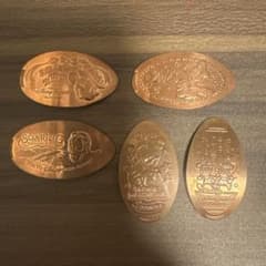 激レア　東京ディズニーリゾート2007 スーベニアメダル　銅　まとめ売り　76枚 東京ディズニーリゾート スーベニアメダル 5枚セット(ミッキー