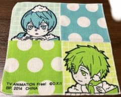 Free! ミニタオル 七瀬遙＆橘真琴 イワトビちゃんのサムネイル