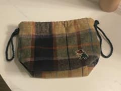 スナフキン　ムーミン　巾着 クリスマス　ポーチ　ミニバッグ　小物入れ　きんちゃく