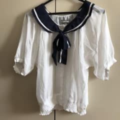 値下げしました。オリーブデオリーブ、ブラウス、制服風、制服のサムネイル