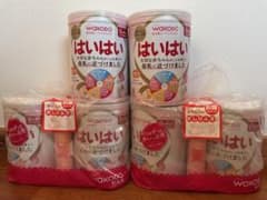 和光堂 はいはい 粉ミルク 6缶 おしりふき&試供品ミルク付き - メルカリ
