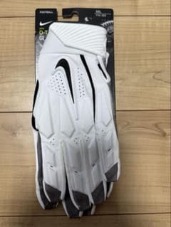 ナイキ アメリカンフットボール用グローブ D-Tack 2XL ホワイトNFL