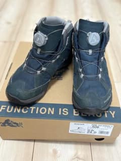 mont-bell モンベル 登山靴 キッズ 24.0cm ブルーグリーン